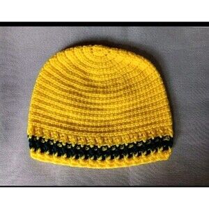 Hat New Leia Allen Hand Made crocheted warm winter Beanie Skull Cap mens woman's